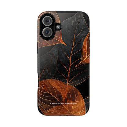 Autumn Leaf Elegance iPhone 16 - Tough Phone Case