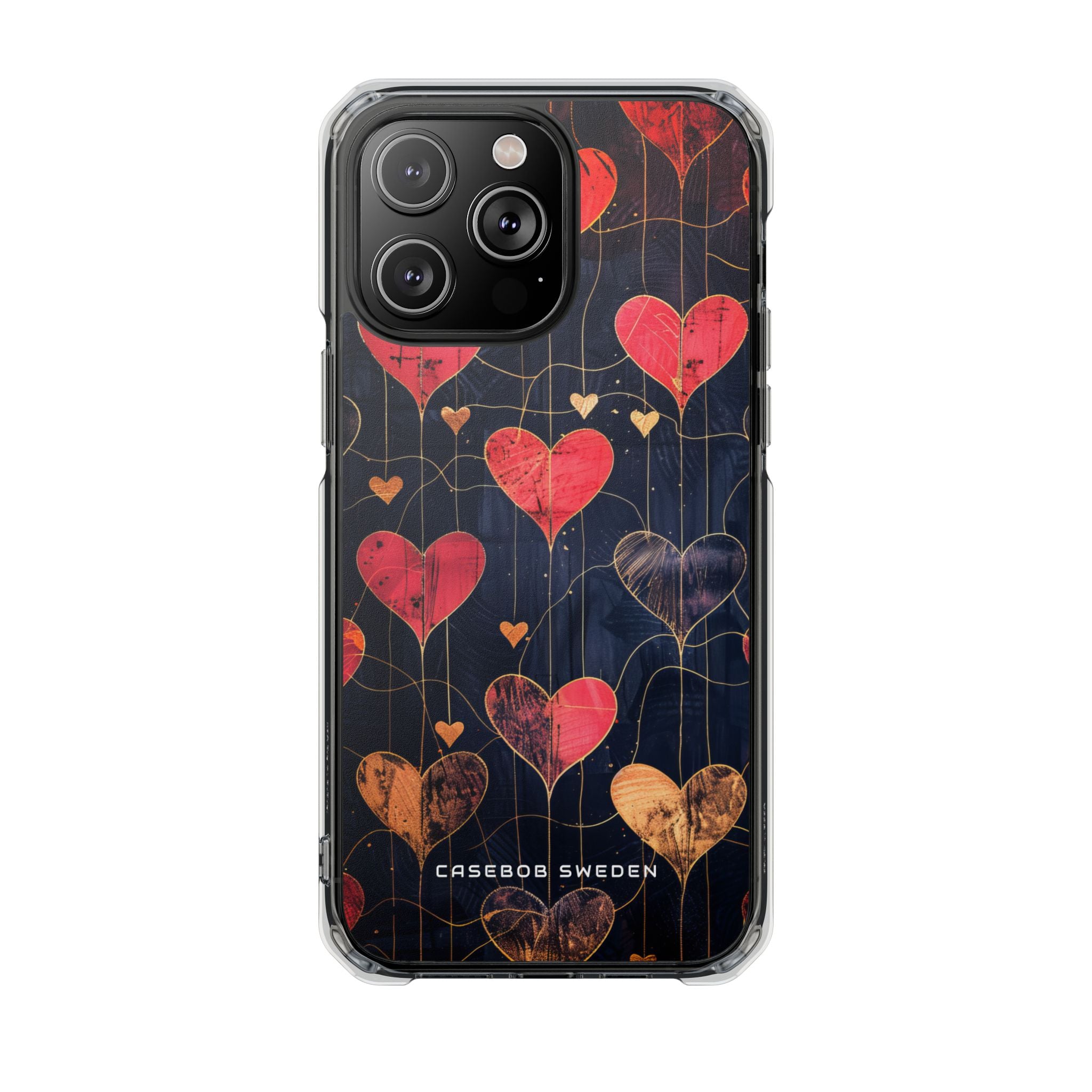 Gradient Heartflow Harmony iPhone 14 - Clear Impact Phone Case