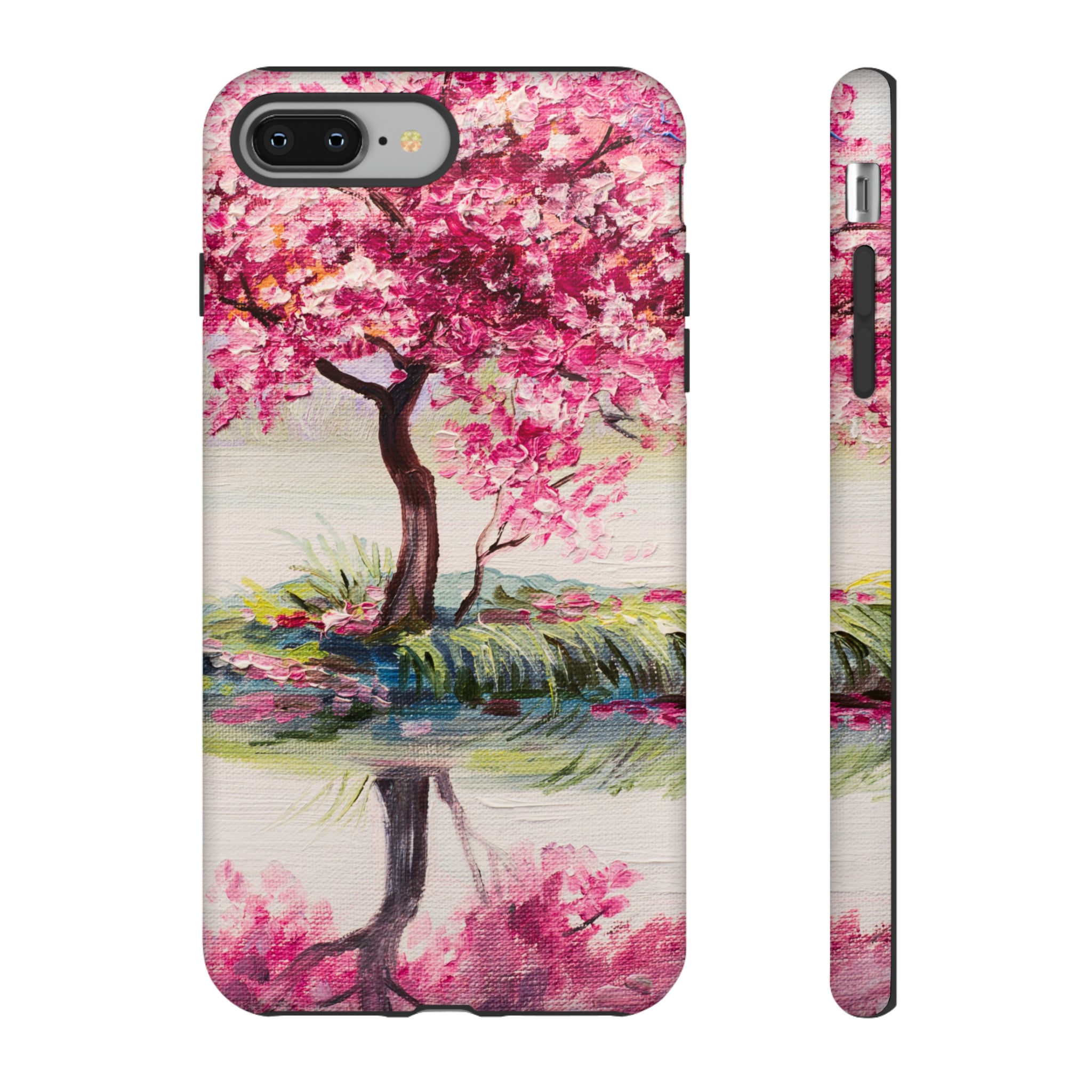 Oil painting - Oriental Cherry Tree - Protective Phone Case