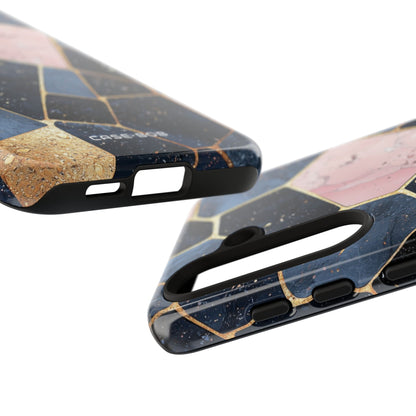 Golden Mosaic Samsung S24 Case - Tough