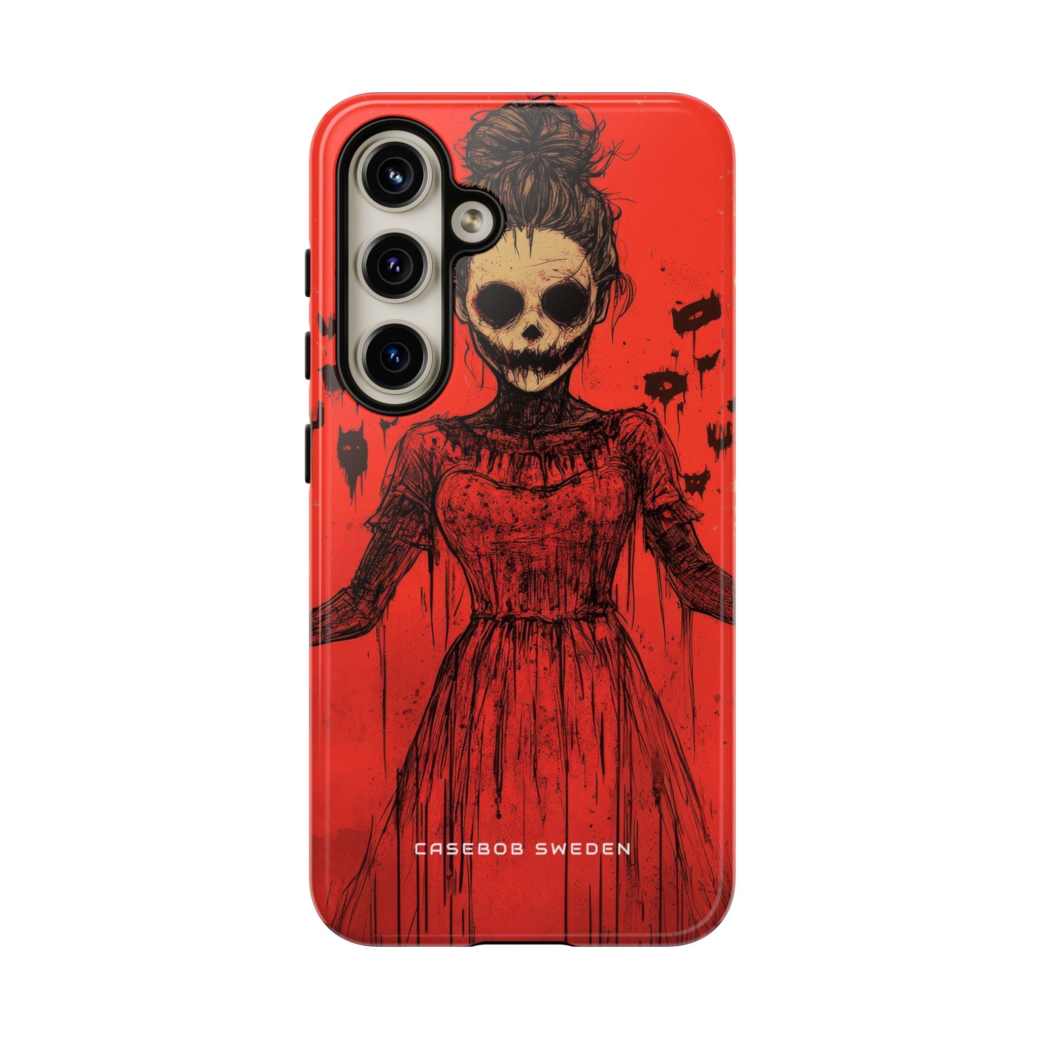 Haunting Scarlet Descent Samsung S24 - Tough Phone Case