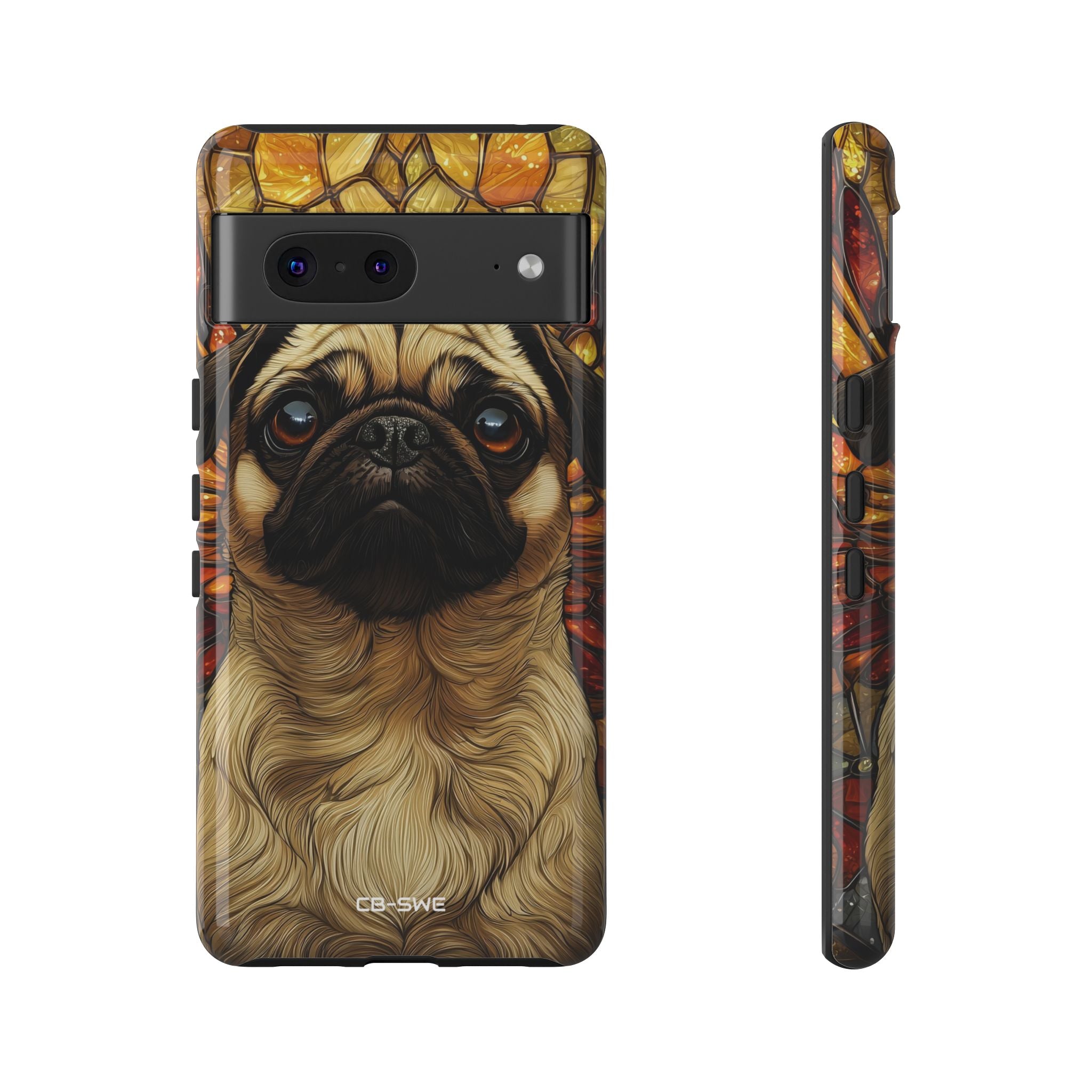 Pug Soars Brightly - Google Pixel Case