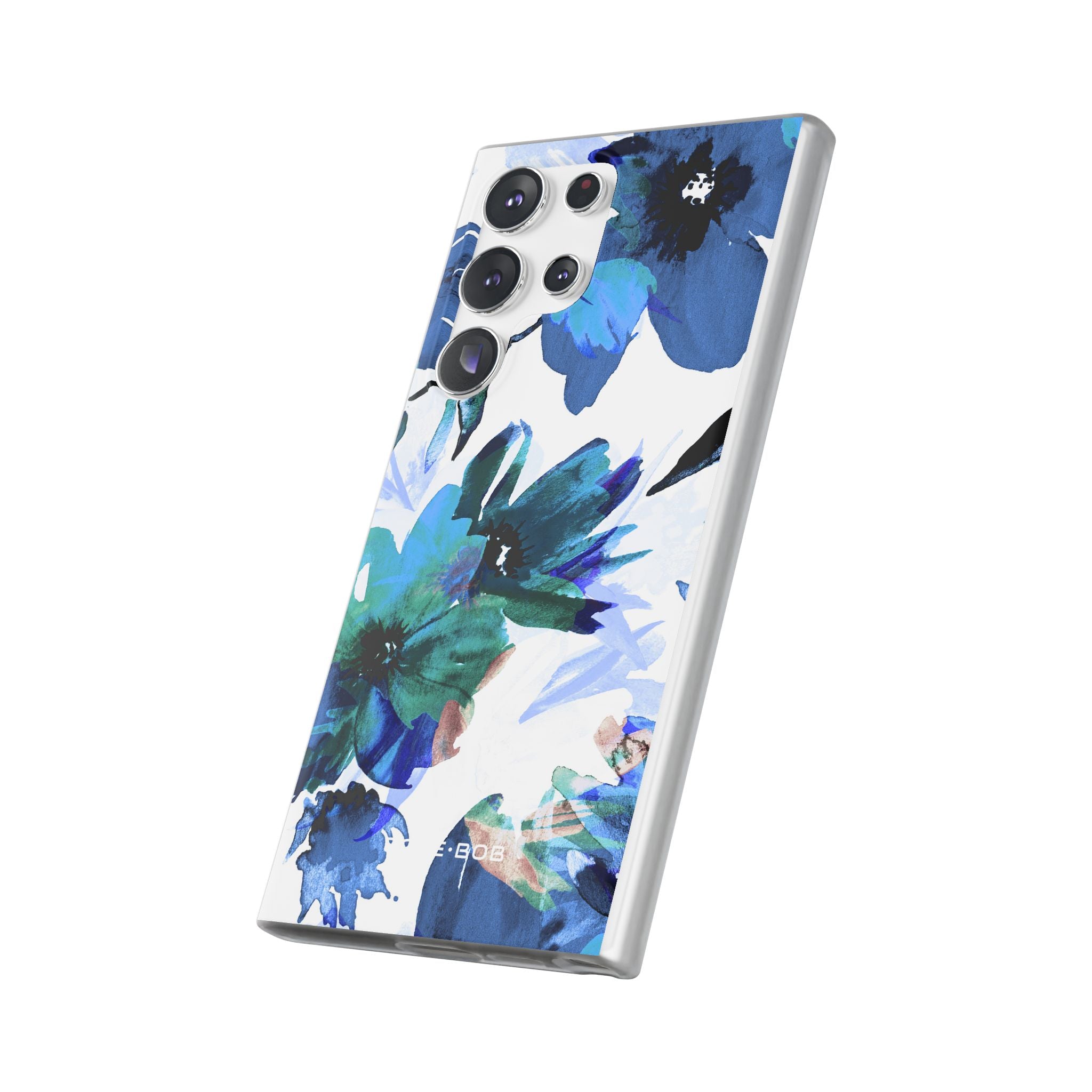 Blue Blossom Radiance Samsung S23 Ultra Case - Soft