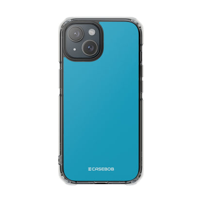 Pacific Blue - Clear Impact Case for iPhone