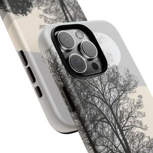 Moonlit Serenity: Minimalist Nature Design - for iPhone 16