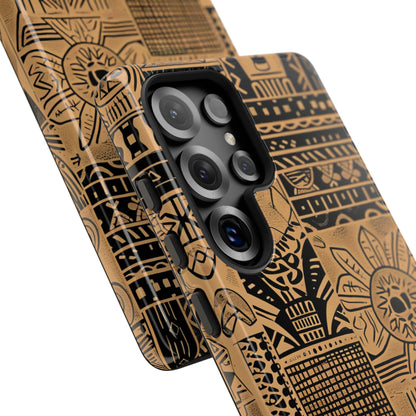 Tribal Echo Faces Samsung S25 - Tough
