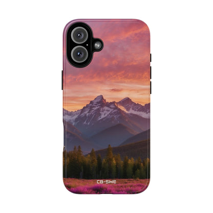 Mountain Peaks Glow - iPhone Case