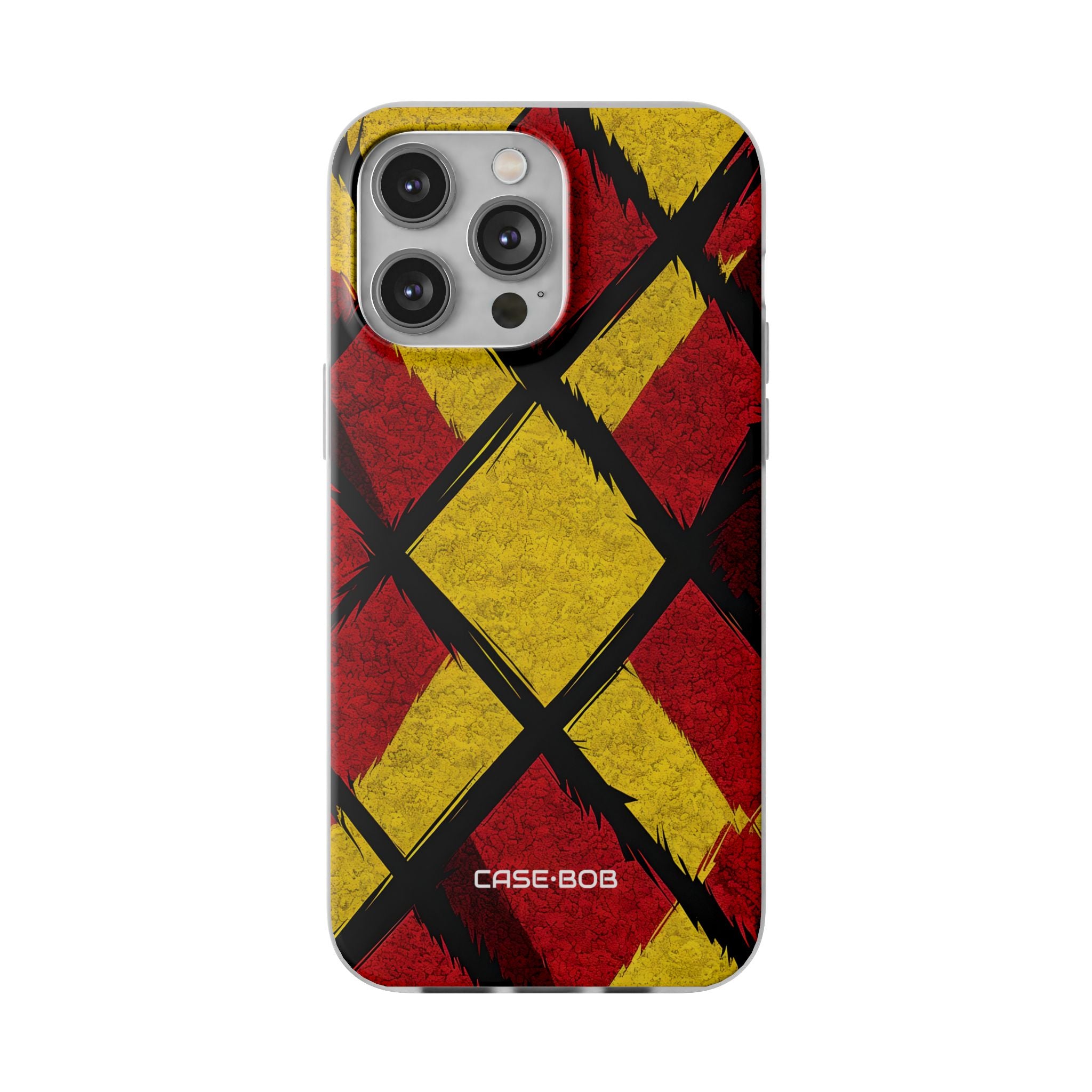 Vibrant Geometric Diamonds iPhone 14 Pro Max - Soft Case