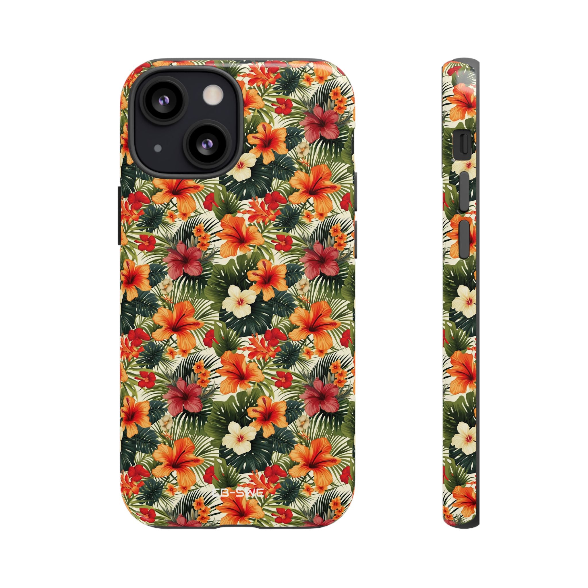 Tropical Blooms Flourish - iPhone Case