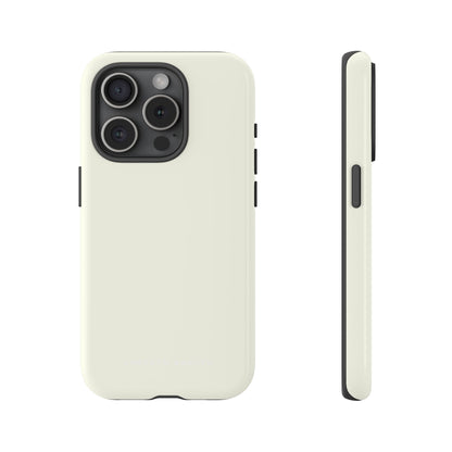 Ivory iPhone 15 - Tough Phone Case