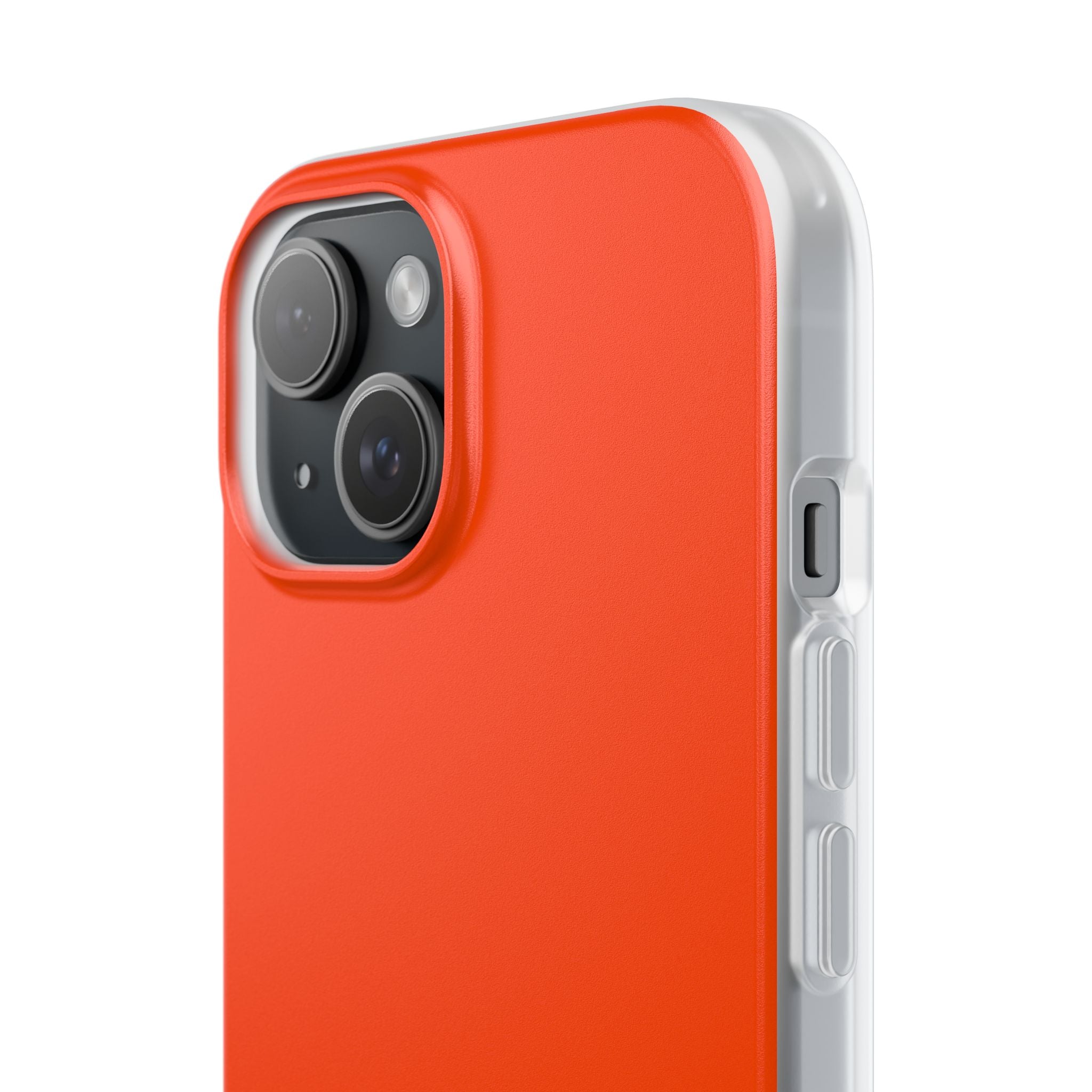 Orange Red iPhone 15 - Flexi Phone Case