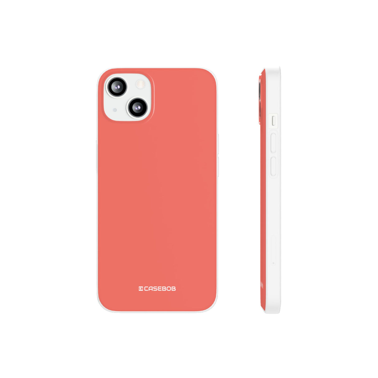 Living Coral Shade | Handyhülle für iPhone (Flexible Hülle)