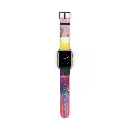 Smiley Bloom Drip - Watch Band