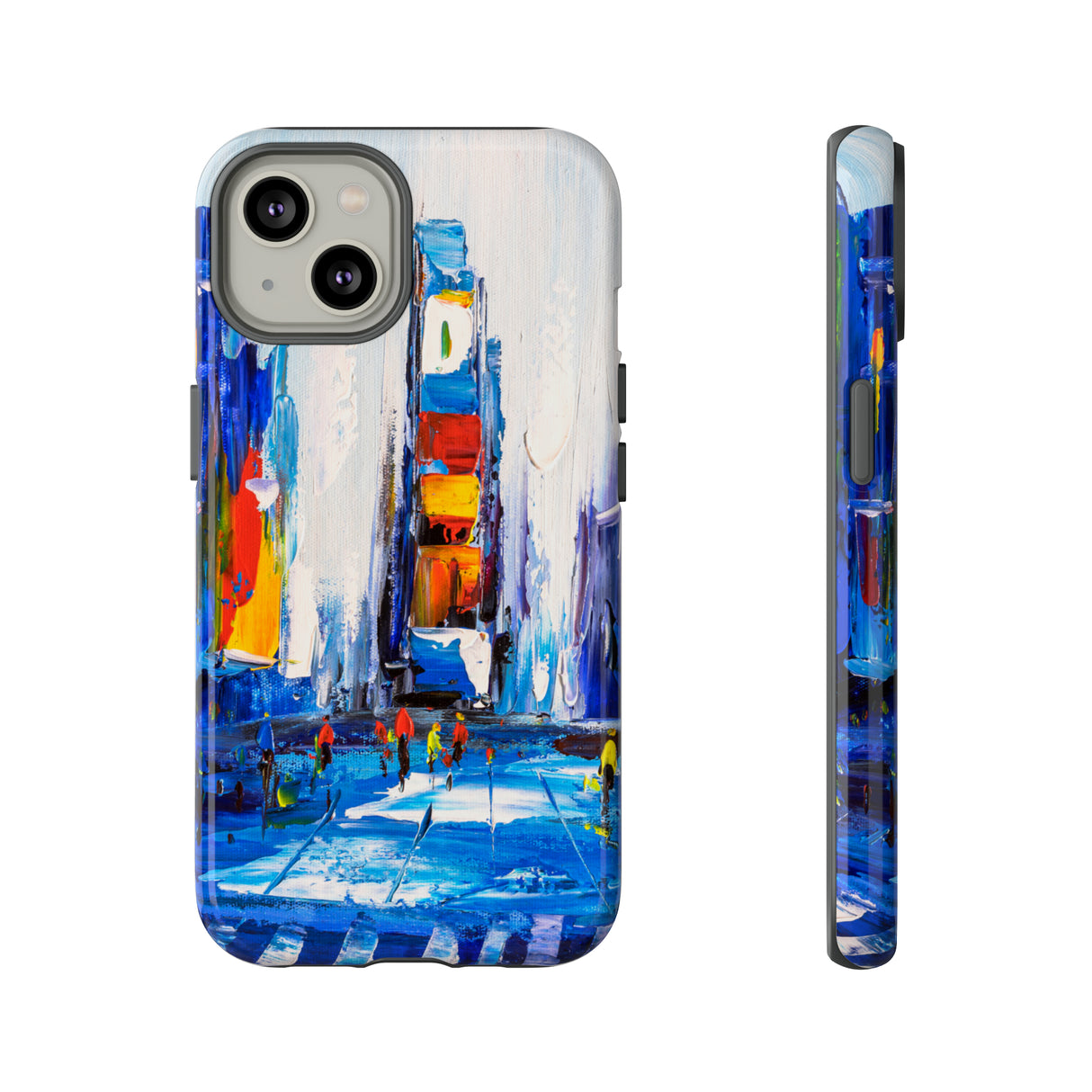 Oil Painting - City View of New York - Protective Phone Case