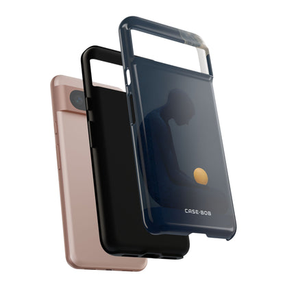 Moonlit Contemplation Google Pixel 8 Case - Tough