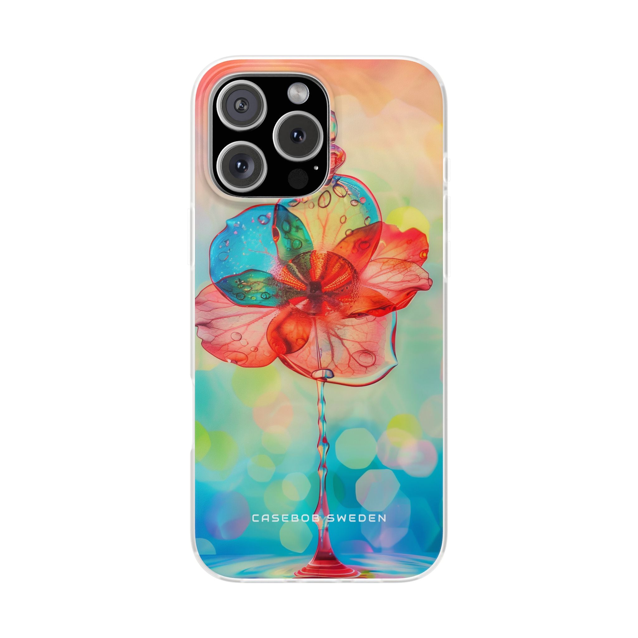 Ethereal Glass Flower iPhone 16 - Flexi Phone Case