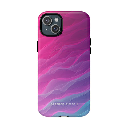 Gradient Oceanflow Waves iPhone 15 | Tough+ Phone Case