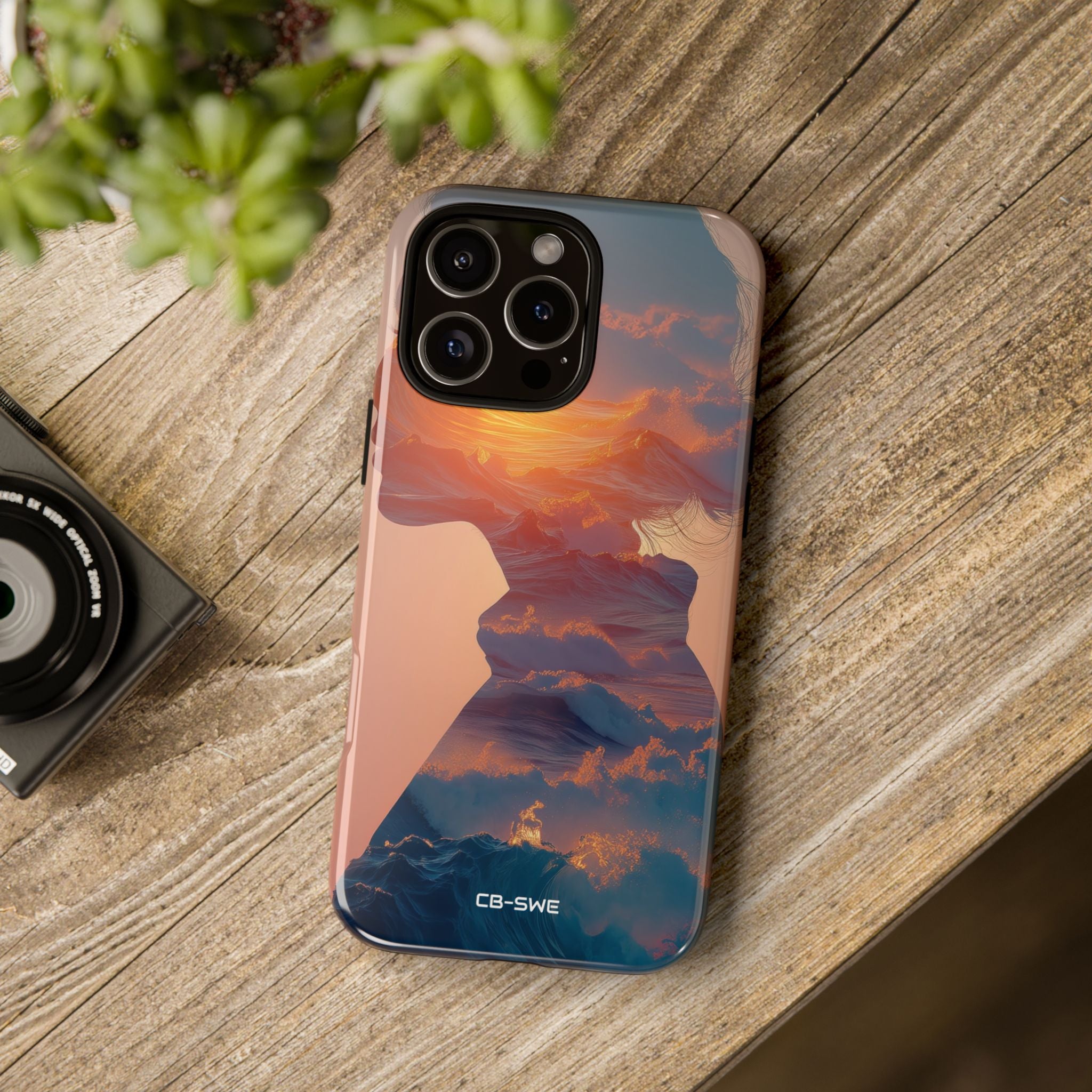 Ocean Embraces Soul - iPhone Case