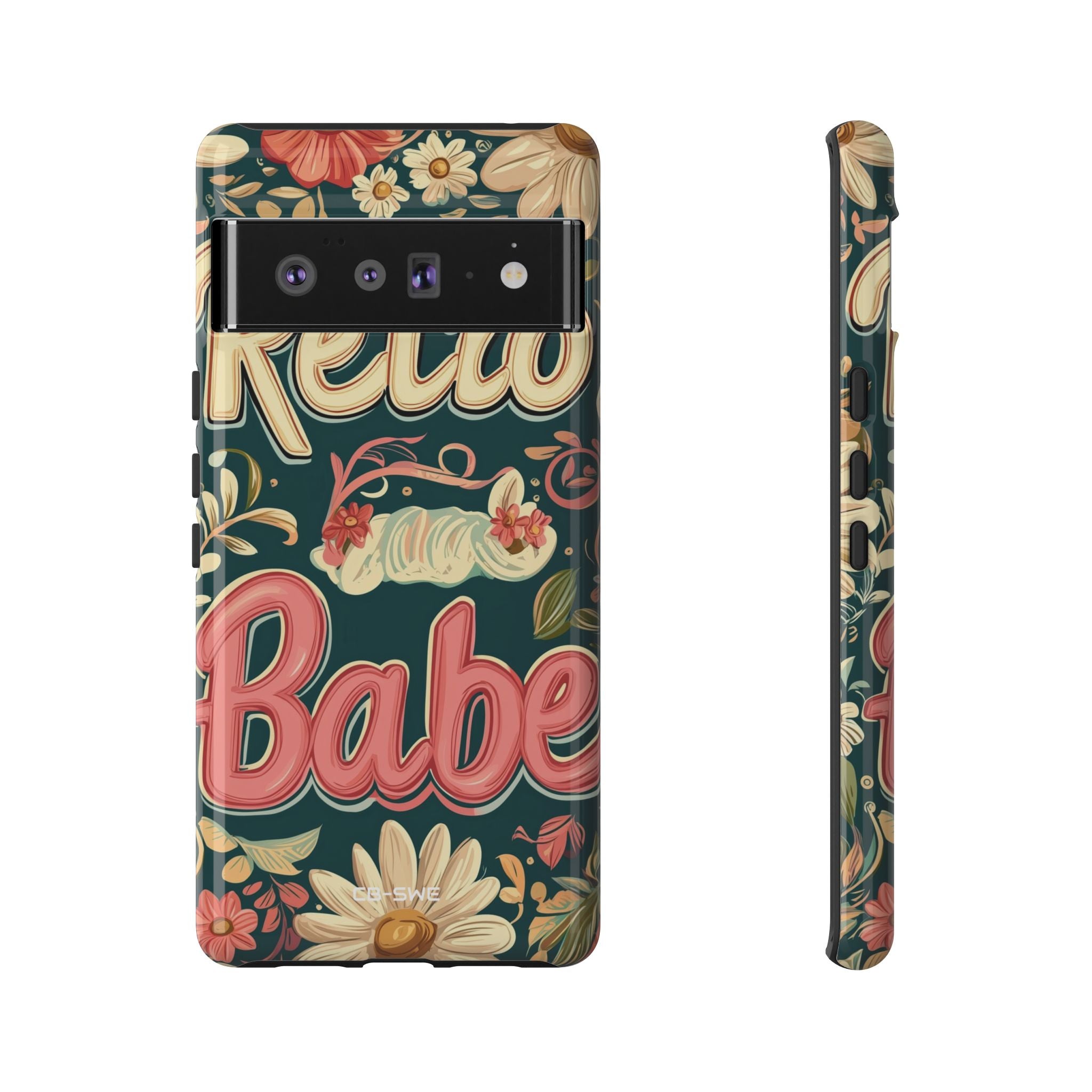 Floral Curves Embrace - Google Pixel Case