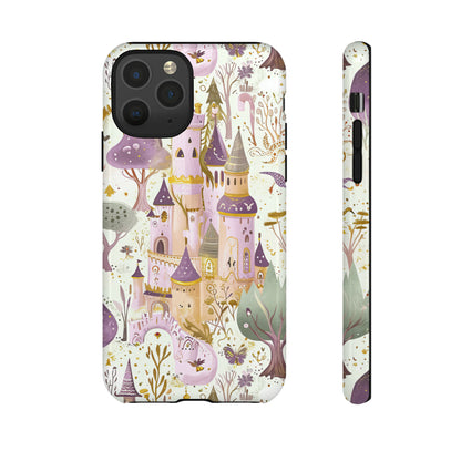 Fairytale Castles Pastel Dream - Protective Phone Case