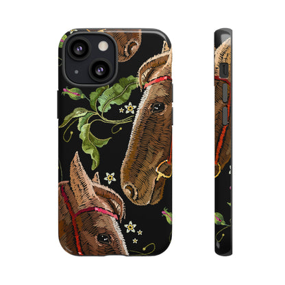 Horse Drawing - Protective Phone Case