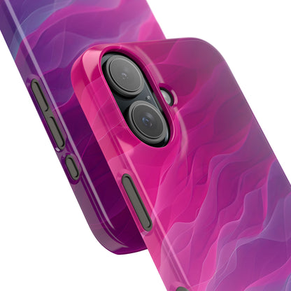 Gradient Oceanflow Waves iPhone 16 - Slim Phone Case