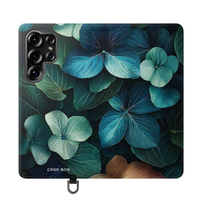 Teal Bloom - Samsung S25 Ultra Case - Wallet