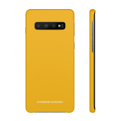 Amber Yellow - Slim Samsung S10 Phone Case