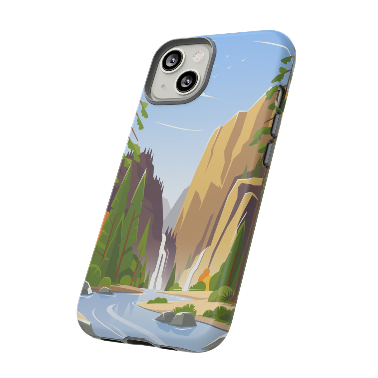 Waterfall at National Park - Protective Phone Case