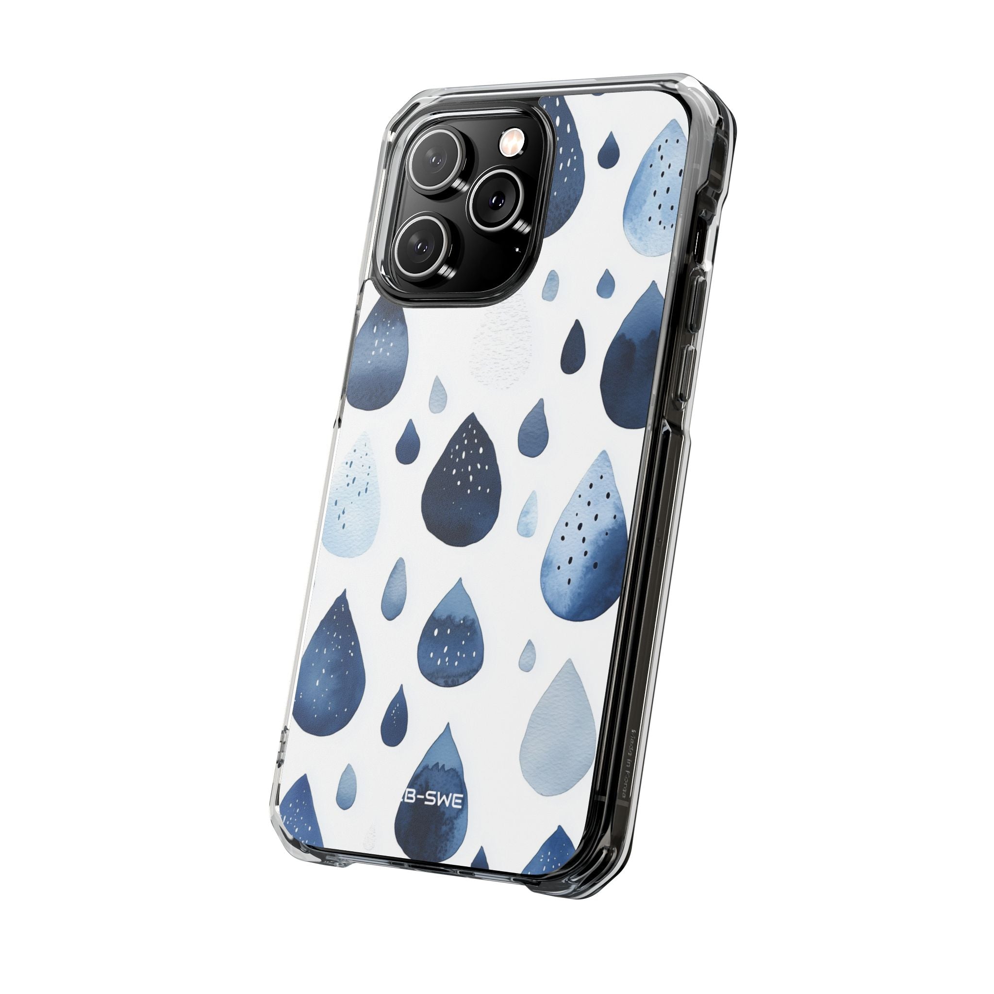 Droplets Flow Softly iPhone Case - Impact