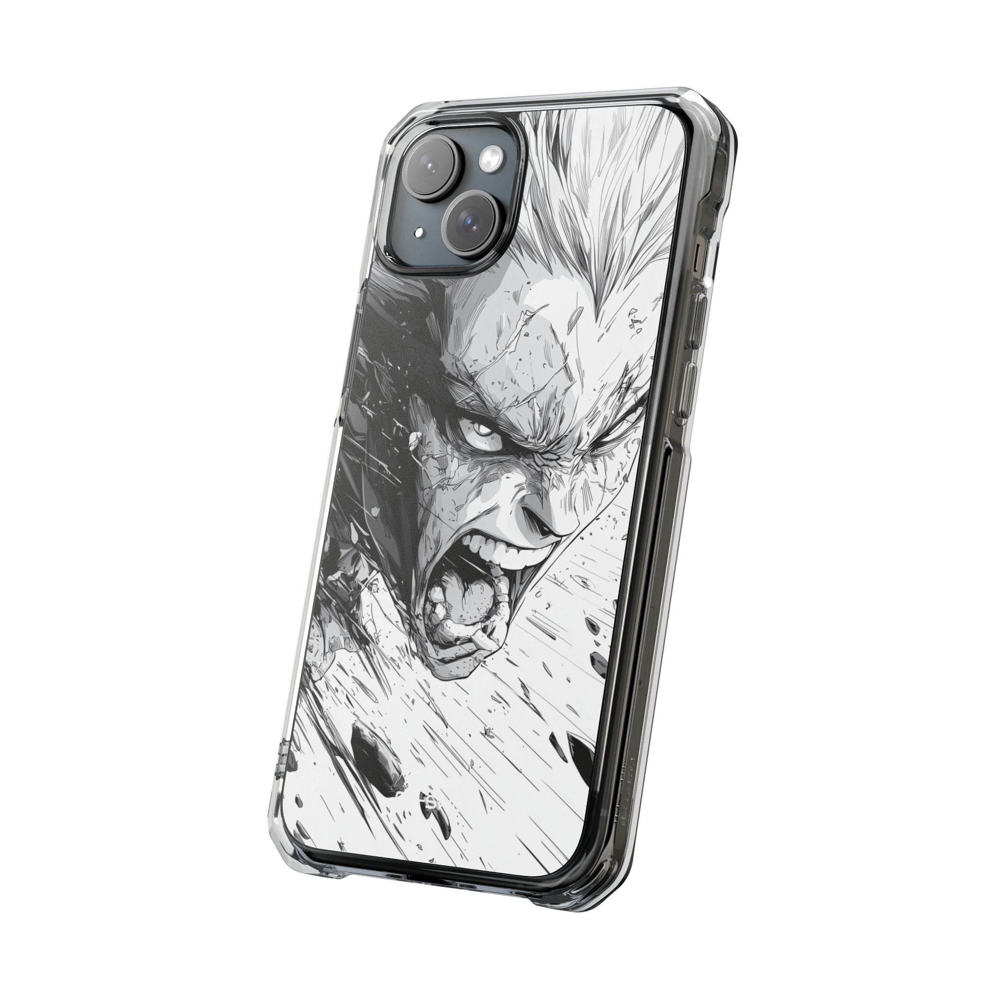 Fierce Emotion Erupts iPhone Case - Impact