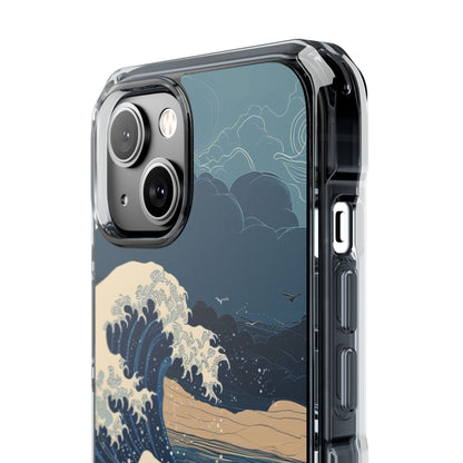 Cresting Blue Wave iPhone 14 Case - Impact