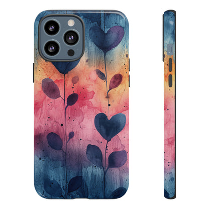 Heartfelt Pastel Mosaic - Protective Phone Case