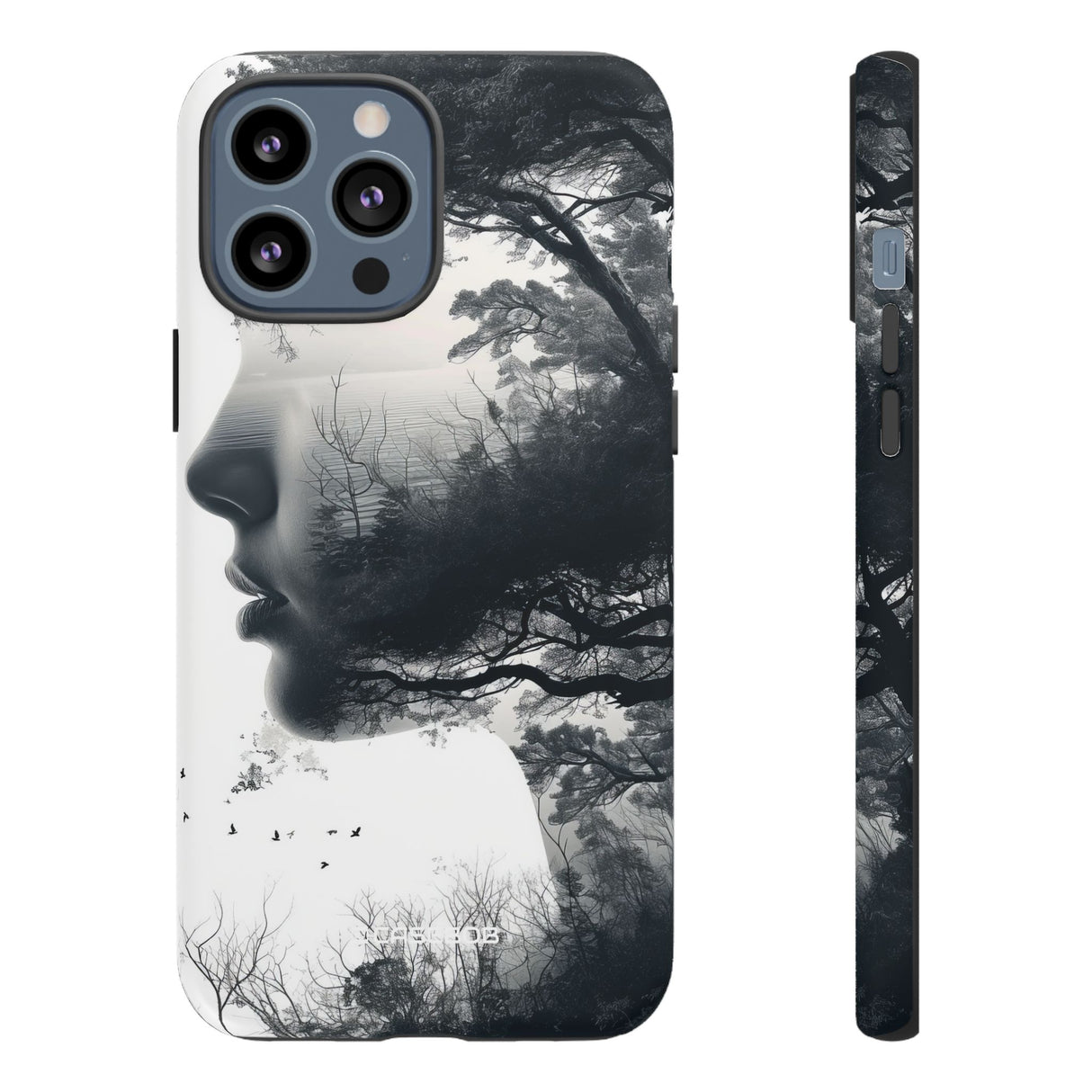 **Nature Silhouette** | Protective Phone Case for iPhone