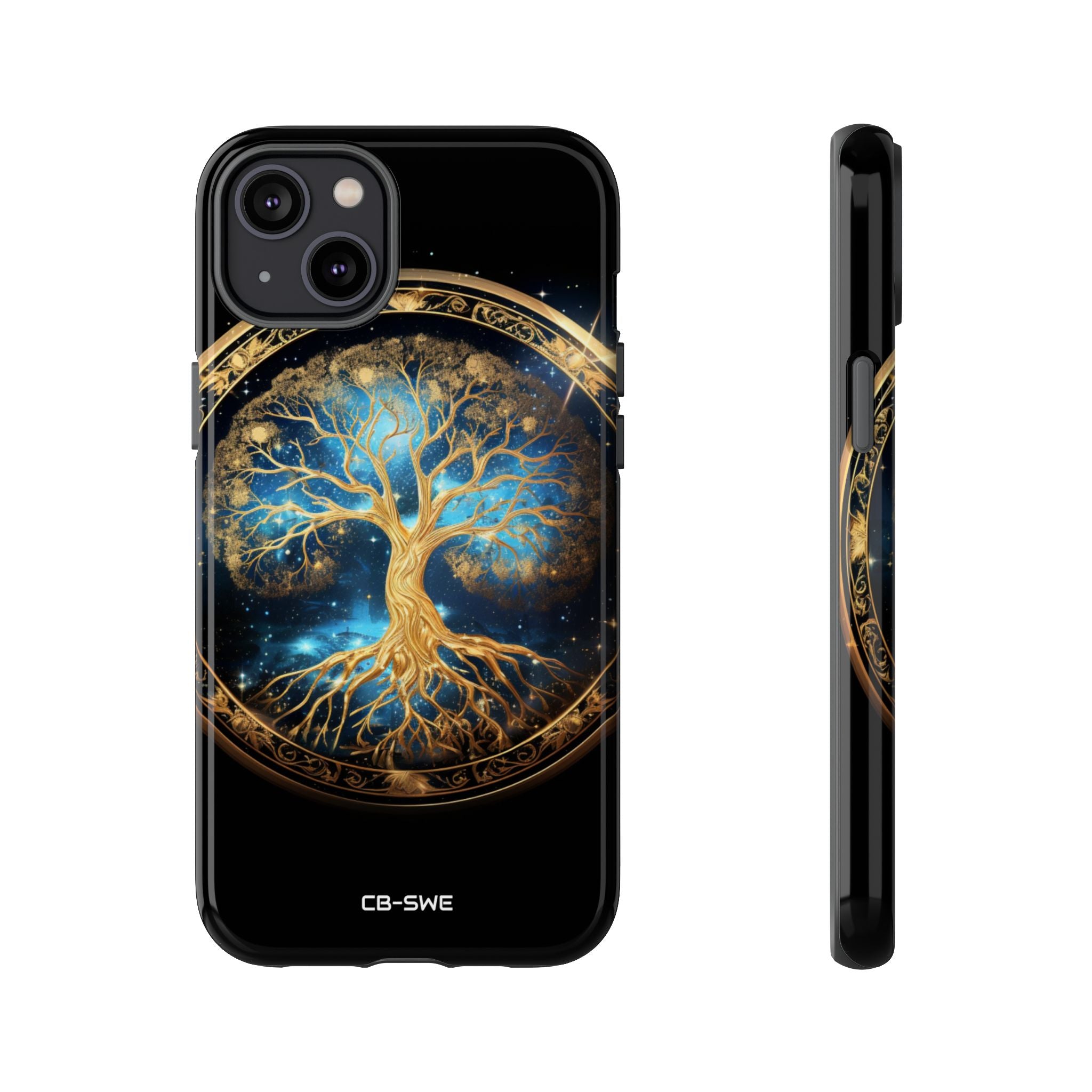 Cosmic Tree Radiance - iPhone Case