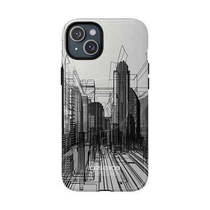 Urban Line Maze iPhone 15 - Robust+