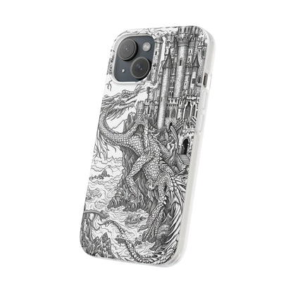 Dragon's Ascent | Flexible Phone Case for iPhone