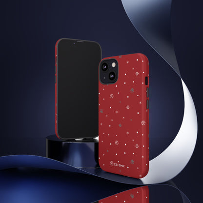 Snowflakes Dance Cheerfully - iPhone Case