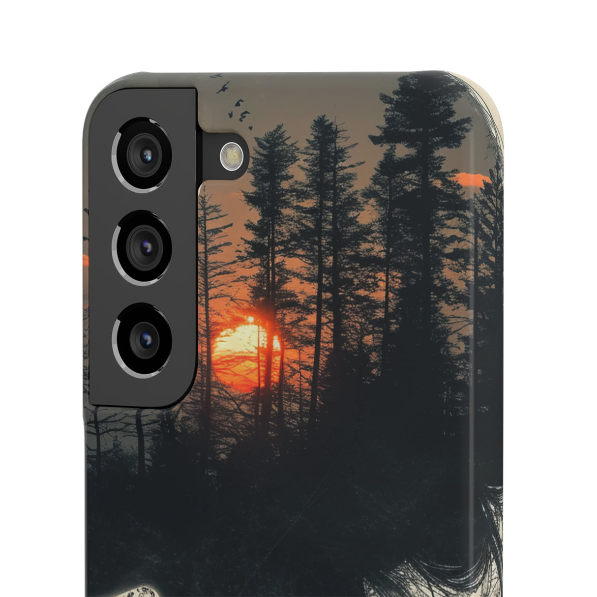 Tranquil Silhouette | Slim Phone Case for Samsung