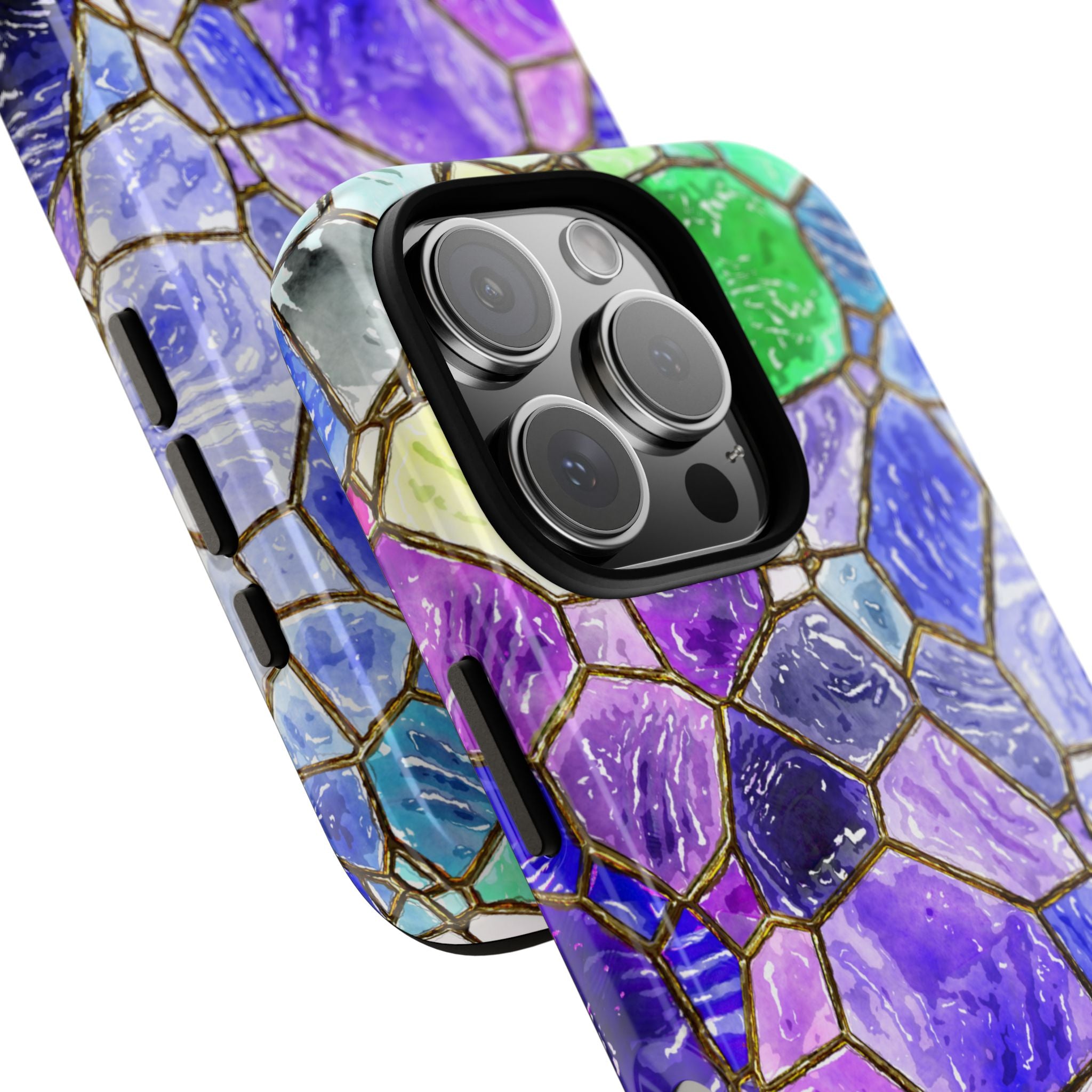 Colorful Glass Mosaic - iPhone Case