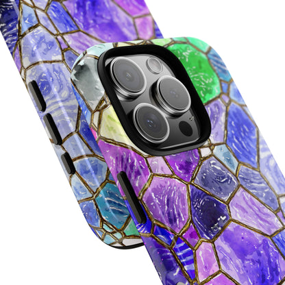Colorful Glass Mosaic - iPhone Case