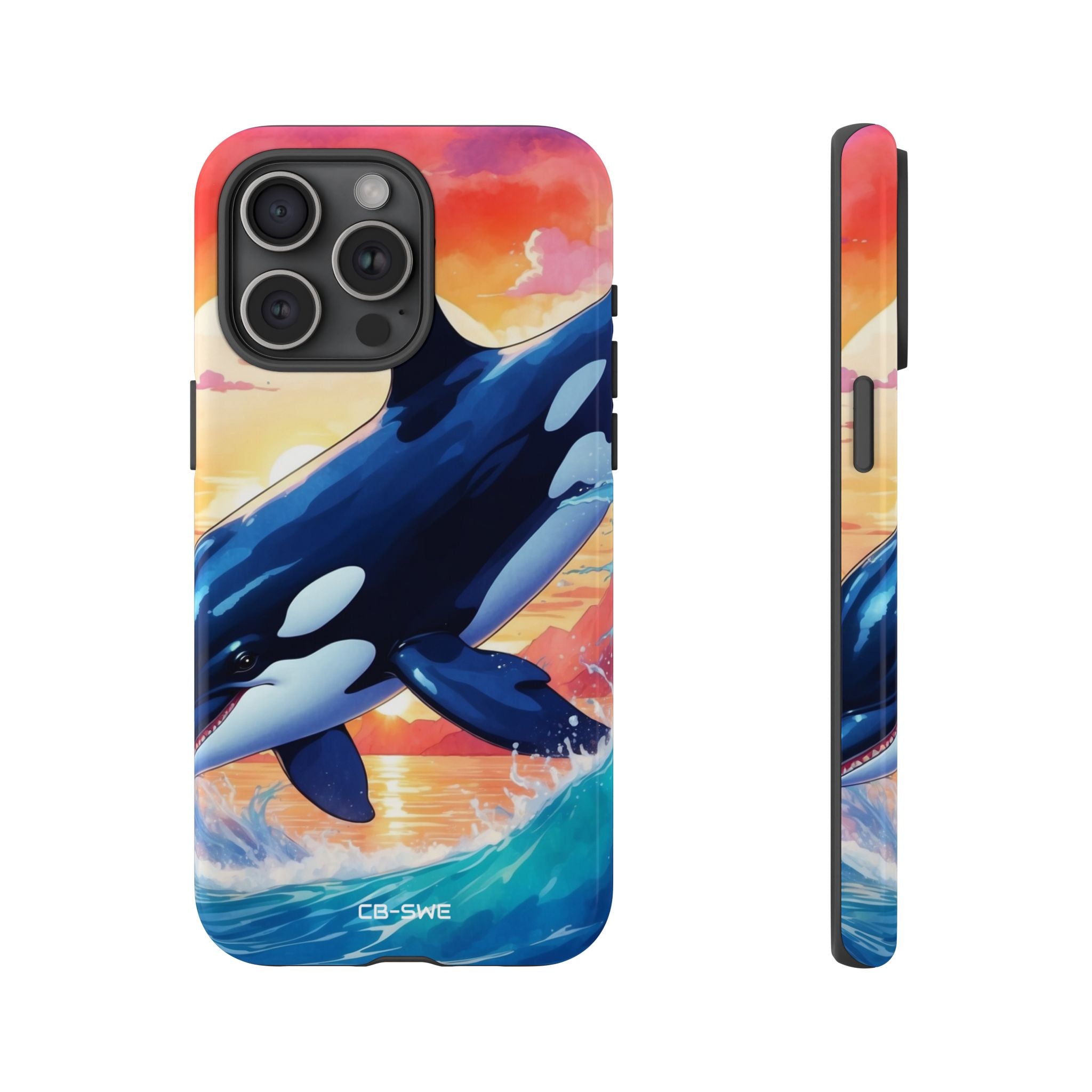 Orca Leaps Joyfully - iPhone Case