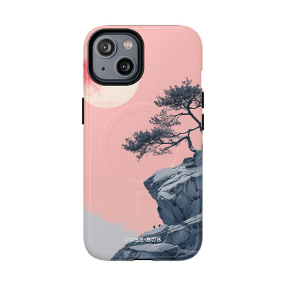 Crimson Moon Tree iPhone 14 Case - Tough+