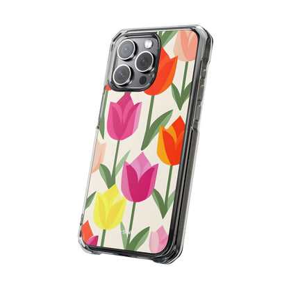 Vibrant Tulip Array iPhone Case - Impact
