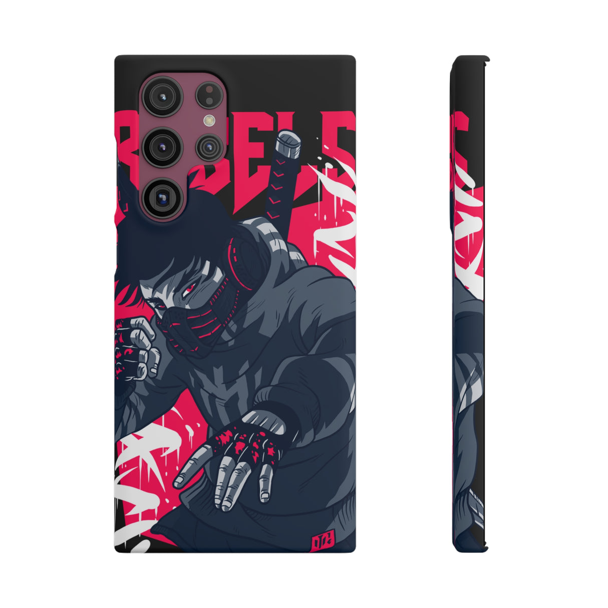 Ninja Rebel Android Case (Slim) Samsung Galaxy S22 Ultra Matte Phone Case