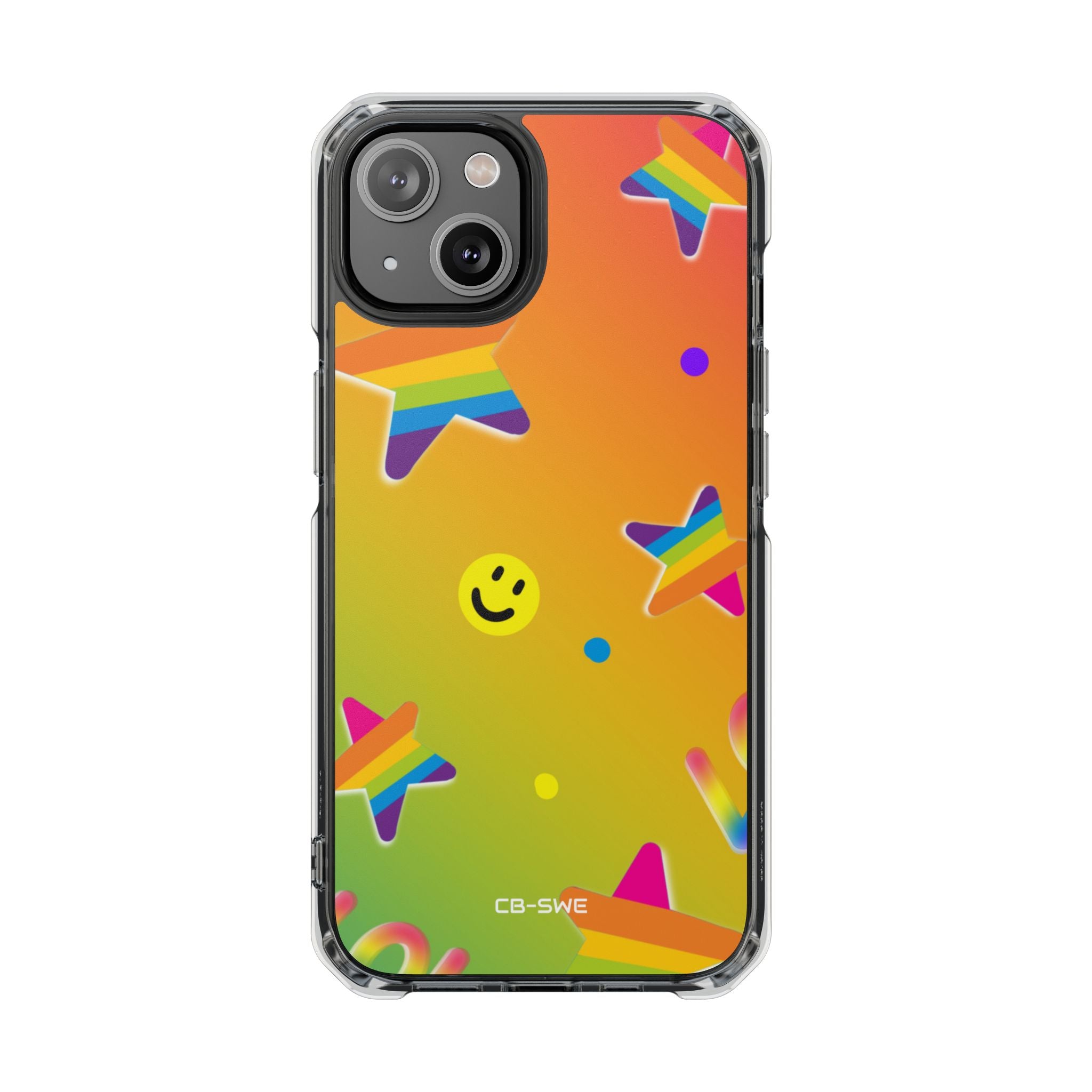 Vibrant Pop Whimsy iPhone Case - Impact