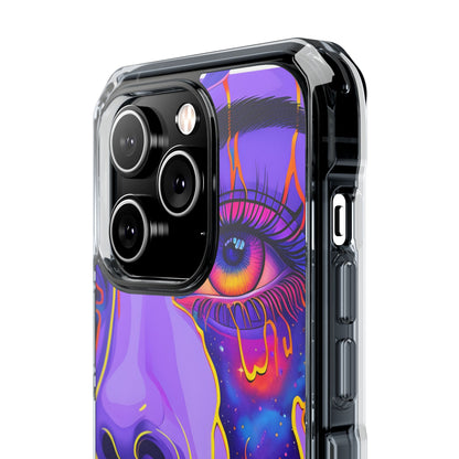Cosmic Dreamscape Eye iPhone Case - Impact
