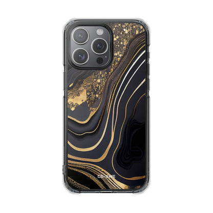 Elegant Gold Streams iPhone Case - Impact