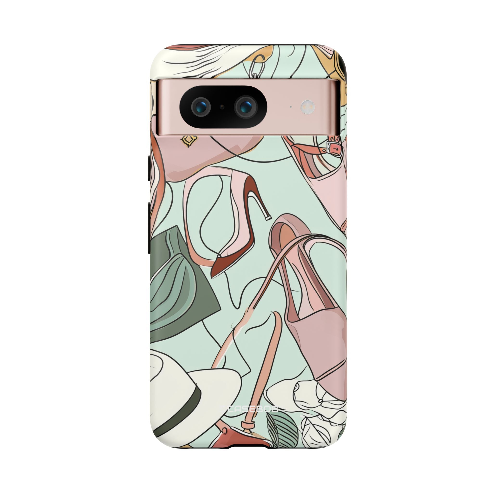 Chic Pastel Fashion Ensemble - for Google Pixel 8