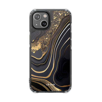 Elegant Gold Streams iPhone Case - Impact